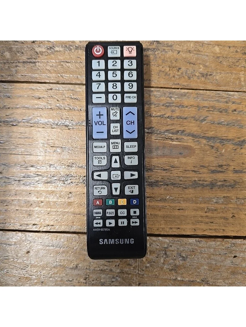 Genuine Original OEM Samsung Television AA59-00785A TV Remote Control Black